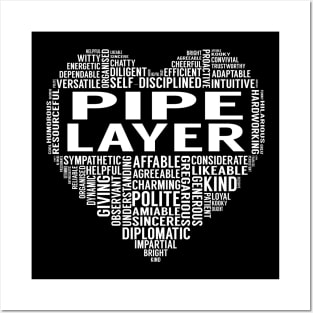 Pipe Layer Heart Posters and Art